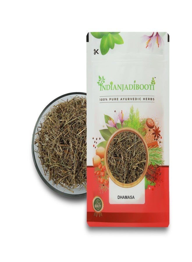 IndianJadiBooti Dhamasa (Fagonia Cretica) | 100g | Damasha Panchang/Sachhi Buti | Whole Plant Dried Herb (with Thorns) | Traditional Cooling & Purifying Tonic (Rakta Shodhak) - Image 1